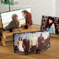 Sublimation blank coated rock photo frame slate